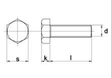 Afbeeldingen van Tapbout m24x90mm staal 8.8 verzinkt