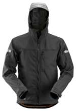 Afbeeldingen van Jack soft shell m/capuchon 1229 zwart M