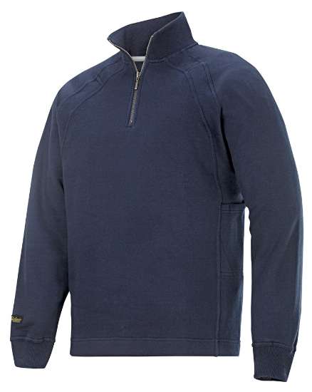 Afbeeldingen van Sweatshirt met 1/2 Rits 2813 9500 S