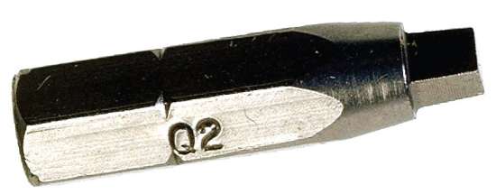 Afbeeldingen van QZ Bit Vierkant SQ-2 50mm Staal