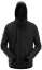 Afbeeldingen van Jack fleece m/capuchon 8058 zwart XL