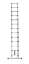 Afbeeldingen van Telescoopladder Cas 13tr.+stab.balk wh4,25