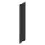 Afbeeldingen van Pvc Platprofiel 20x2mm zwart 2.6mtr.