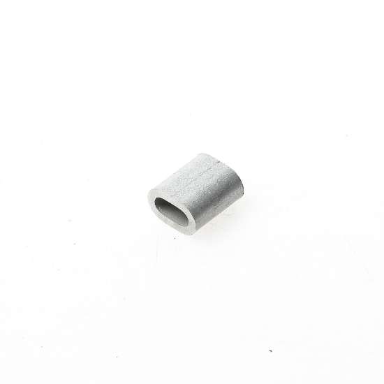Afbeeldingen van Staaldraadklem alu.4mm 430-40al