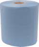 Afbeeldingen van Handdoekrol Industrie 2-lgs 190mx26cm blauw