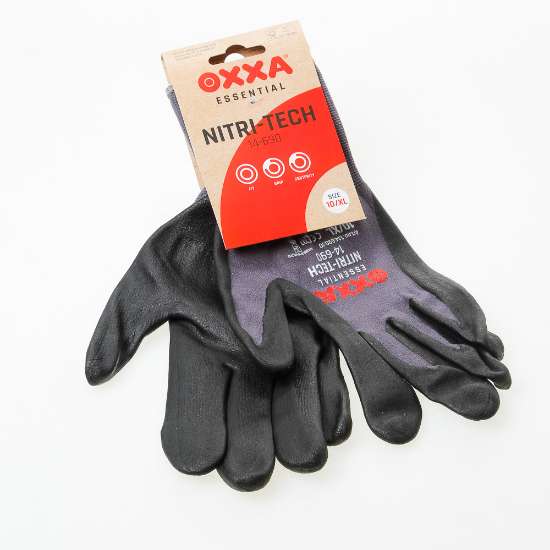Afbeeldingen van Handschoen Oxxa nitri-tech grijs XL/10
