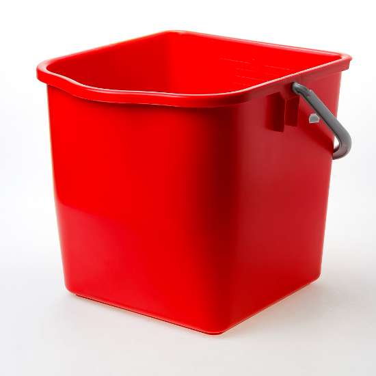 Afbeeldingen van Mopemmer rood voor mopwagen 25ltr