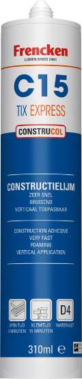 Afbeeldingen van Frencken Constructielijm expresse 310ml