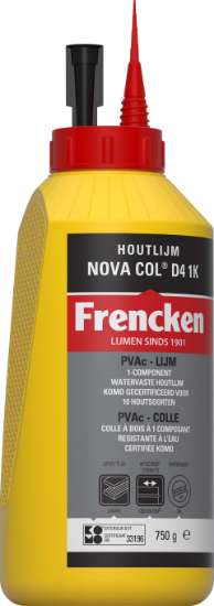 Afbeeldingen van Novacol houtlijm waterv.1K D4 750gr