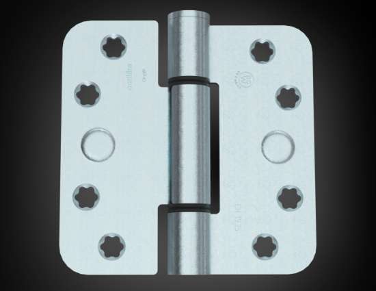 Afbeeldingen van BSW proj.scharnier rh 818 geg. 89x89x3 Din LS