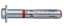 Afbeeldingen van Hulsanker STAM M8x75/25 BM=12 SW=13
