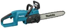 Afbeeldingen van Makita accu kettingzaag 35cm 18v DUC357ZX1