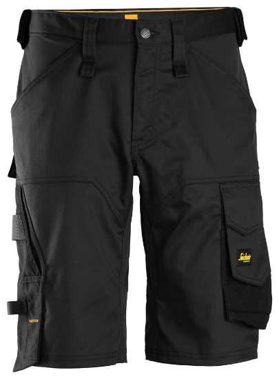 Afbeeldingen van Korte werkbroek stretch z/hols 6153 zwart 56