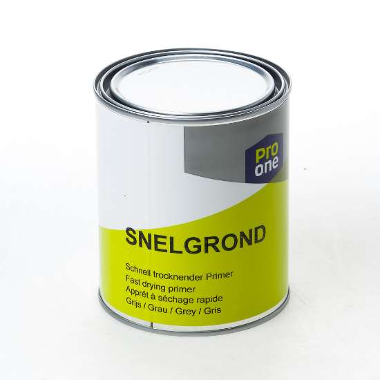Afbeeldingen van ProOne grondverf snel grijs 750ml