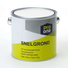 Afbeeldingen van ProOne grondverf snel grijs 2500ml