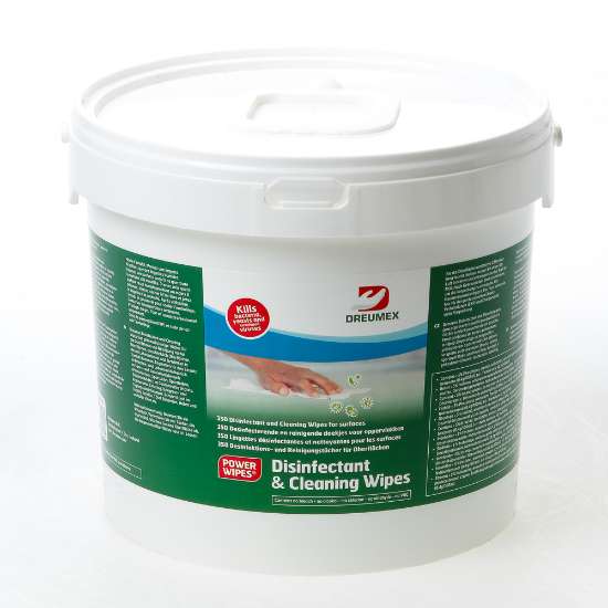 Afbeeldingen van Dreumex Disinfectant & Cleaning wipes 350