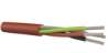 Afbeeldingen van Siliconenkabel rood SIHF 3gx1,5mm²