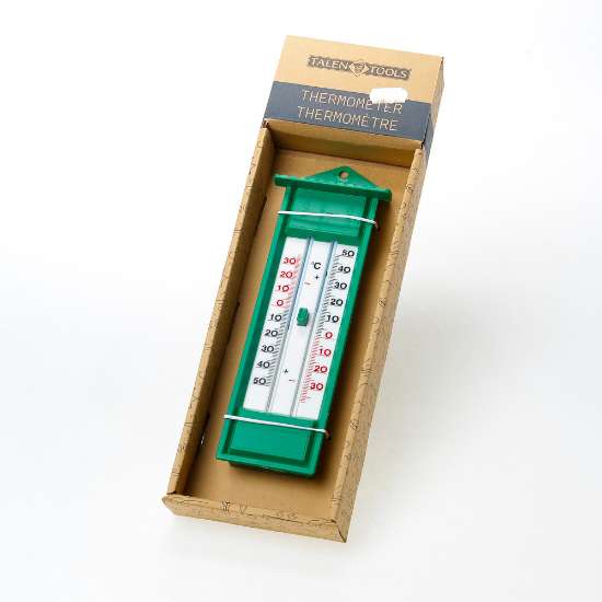 Afbeeldingen van Thermometer min-max groen k2110