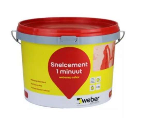 Afbeeldingen van Cebarpoeder snelcement grijs 6kg