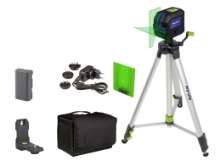 Afbeeldingen van ProOne kruislijnlaser compact groen + statief