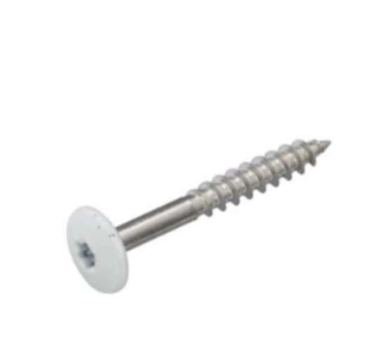 Afbeeldingen van Kleurkopschroef E-x T20 12 4.8x38 R.9010 ring