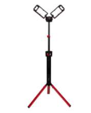 Afbeeldingen van Bouwlamp Tripod led 2x30W 5000lum 220V