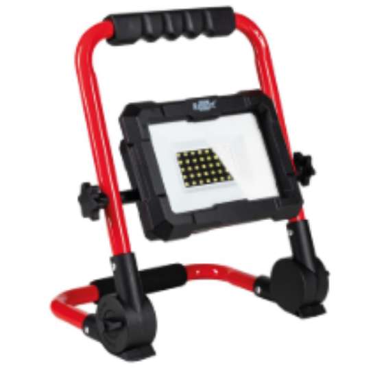 Afbeeldingen van Bouwlamp accu led 20W 5000lum 18-21V opklapbaar