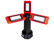 Afbeeldingen van Werklamp 3-kops led accu opl. 7000Lum