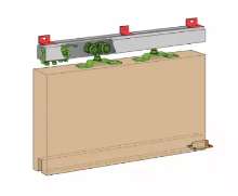 Afbeeldingen van H100E/24-Verpakte Husky set, 2400mm staal - 1