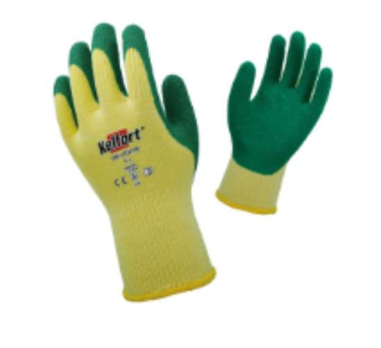 Afbeeldingen van Handschoen Pro Grip latex groen  L/9