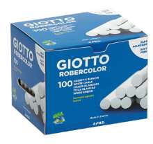 Afbeeldingen van Schoolbordkrijt Giotto wit (100)