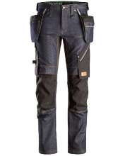 Afbeeldingen van FlexiWork Denim/Zwart Werkbroek  mt54