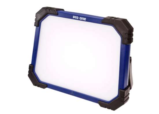 Afbeeldingen van ProOne bouwlamp led 70w 8000 lumen 2x wcd
