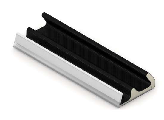 Afbeeldingen van Q-lon kader QL3096 zwart  12 mm