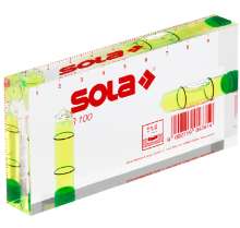 Afbeeldingen van Sola architectenwaterpas 100x50x15 R100 groen