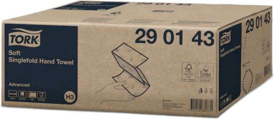 Afbeeldingen van Handdoekjes zigzag fold wit(3750)