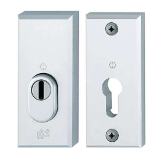 Afbeeldingen van Hoppe veiligheids rozet F1 27nsb recht pc KTB dd35-55