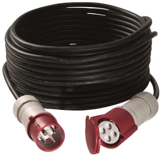 Afbeeldingen van Verlengsnoer CEE 4x2.5 32A 3P+A 20mtr H07rn-f