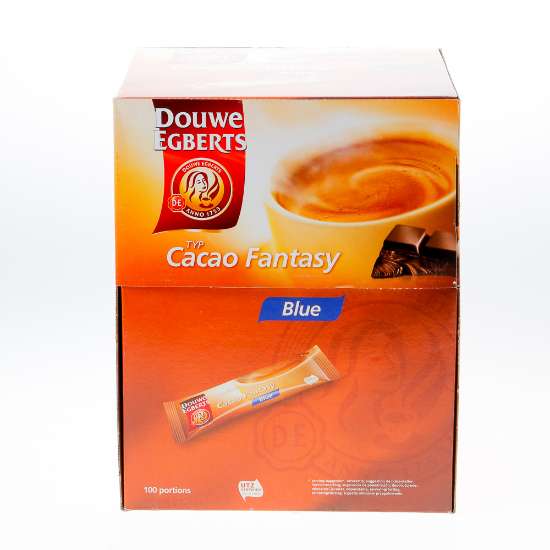 Afbeeldingen van Douwe Egberts Cacao cachets  blue 100 x 22 gram