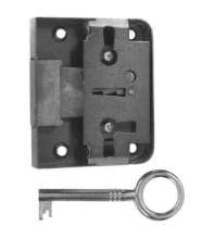 Afbeeldingen van Meubelslot type 760 breedte 35mm inclusief 1 sleutel