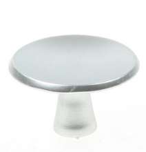 Afbeeldingen van Meubelknop, alu/naturel 3752-01 rond 35mm 1x4m