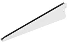 Afbeeldingen van DX wandrail drager dubbel wit gelakt 170mm
