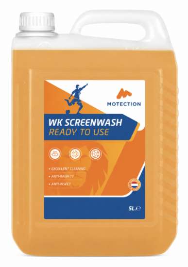 Afbeeldingen van Ruitenvloeistof oranje WK 5 liter