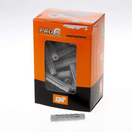 Afbeeldingen van Spit universeelplug Pro6 10 x 50mm