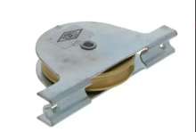 Afbeeldingen van Rol/schuifd.wiel m.kogel mess.wiel 65mm -35kg