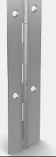 Afbeeldingen van Pianoscharnier rvs 25mmx0.7mm  200cm