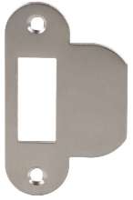 Afbeeldingen van Nemef/Oxloc sluitplaat rond rvs P1255/17