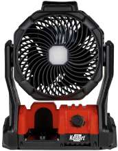 Afbeeldingen van Kelfort ventilator/bouwlamp multi battery 18V