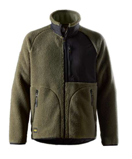 Afbeeldingen van Snickers Teddy Vest 8016 groen/zwart mt. XL