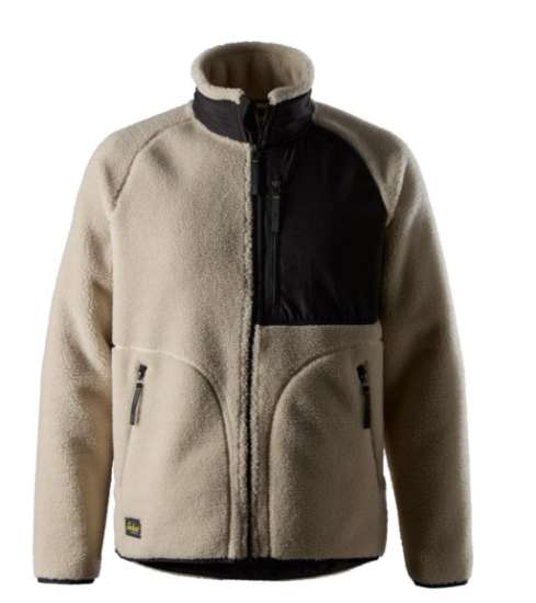 Afbeeldingen van Snickers Teddy Vest 8016 creme/zwart mt. XL